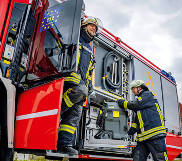 Kärcher Aktion Sauger Feuerwehr